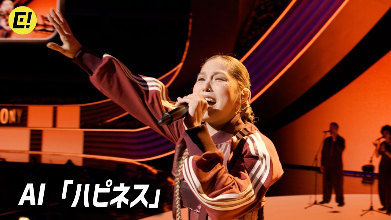 AI「ハピネス」熱唱！／Mrs. GREEN APPLE presents『CEREMONY』 - YouTube