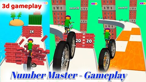 Number Master - Gameplay Walkthrough Android iOS (Level Up, Math Games)