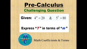Challenging Pre-Calc. Q. (Solve for "T" in terms of "m", Exponential Equation)