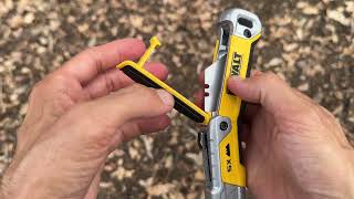 Review: DEWALT Retractable Utility Knife with Blade Storage DWHT10998