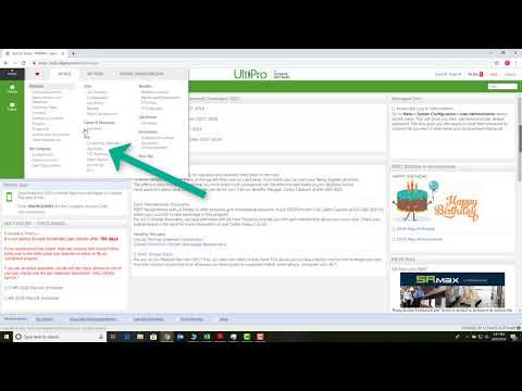 How to print Paystubs & W2s in UltiPro