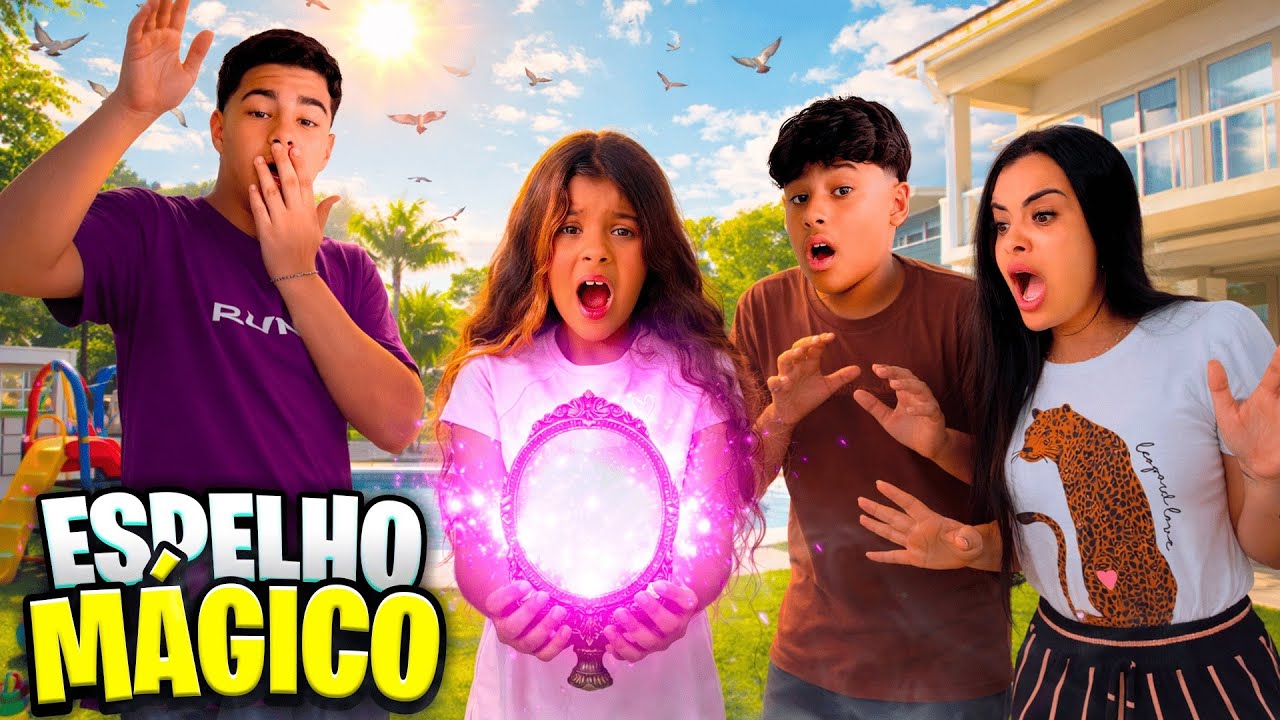 LORENA COMPROU UM ESPELHO MÁGICO SEM SABER🪞Coisas estranhas começaram a acontecer😱