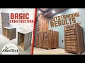 How To Build Cabinet Bodies || Hidden Man Cave Project