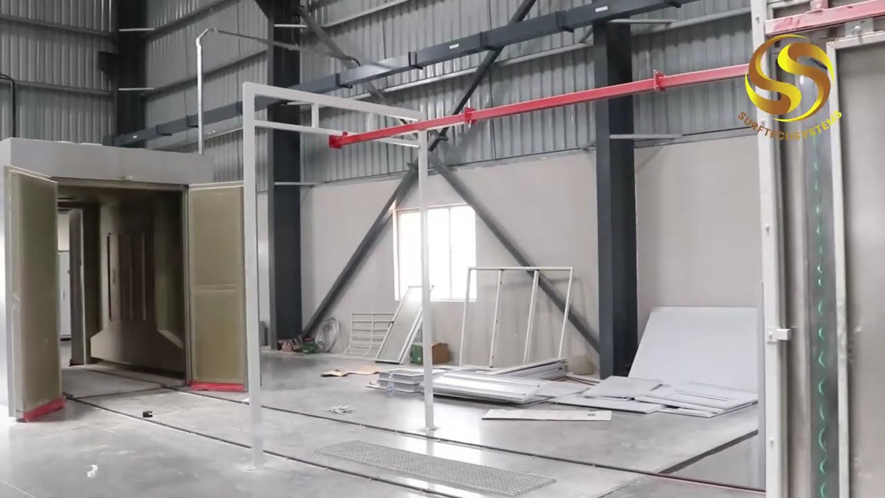 Powder Coating Plant along with Dip Type Chemical Pre- Treatment Plant.