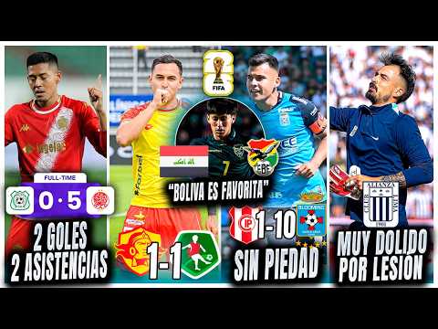 "¡DOBLETE DE RAMIRO VACA! 💎 IRAK TIENE MIEDO A BOLIVIA | BLOOMING GOLEA 10-1 Y VA POR BOLÍVAR"