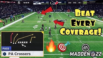Use This PA Crossers Setup To Beat ALL Coverages In Madden 22!