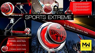Sports Extreme Broadcast After Effects Template