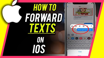 How to Forward Text Messages on iPhone