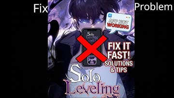 Solo Leveling: Arise App Not Working? Fix It Fast!