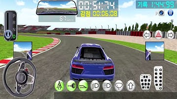 3D Driving Class simulator New super car Gas Station in super Car driving - Android IOS Gameplay.