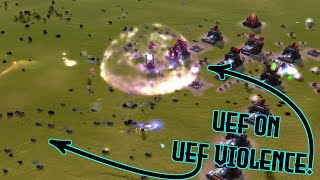 UEF MIRROR MATCHUP!! | Supreme Commander Forged Alliance Forever | 1v1 ladder | Cast #219