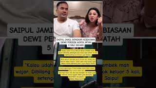 Download Lagu Saipul Jamil bongkar kebiasaan Dewi persik suka minta jatah 5 kali sehari MP3 Download Lagu Saipul Jamil bongkar kebiasaan Dewi persik suka minta jatah 5 kali sehari MP3