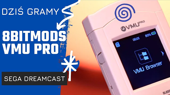 VMU PRO by 8BitMods - Next gen memory card for SEGA Dreamcast
