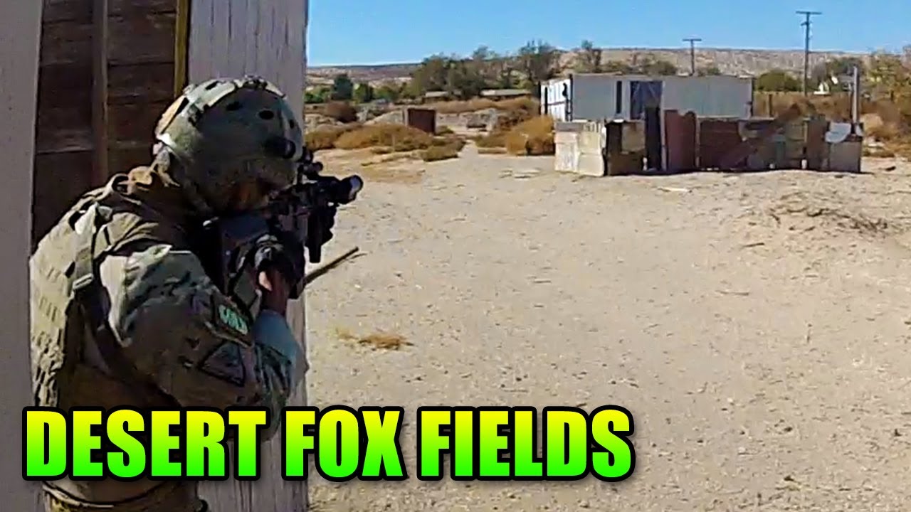 Desert City Combat - G&G F2000 (Airsoft Desert Fox Fields Gameplay/Commentary)