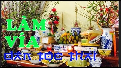 Phong tục làm vía của người Thái