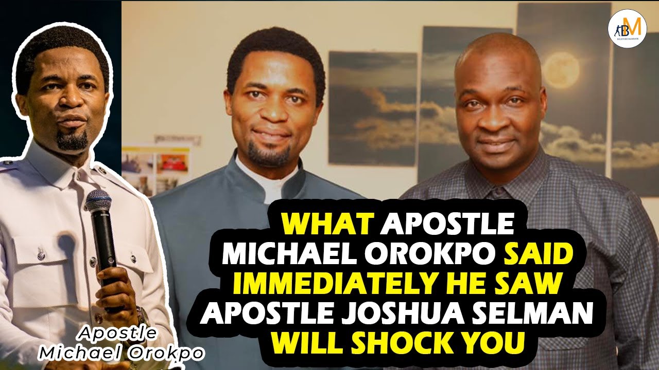 WATCH HOW APOSTLE MICHEAL REACTED IMMEDIATELY HE SAW APOSTLE JOSHUA SELMAN-WHAT DO YOU THINK ???