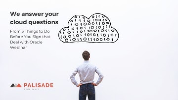 Oracle Cloud Questions