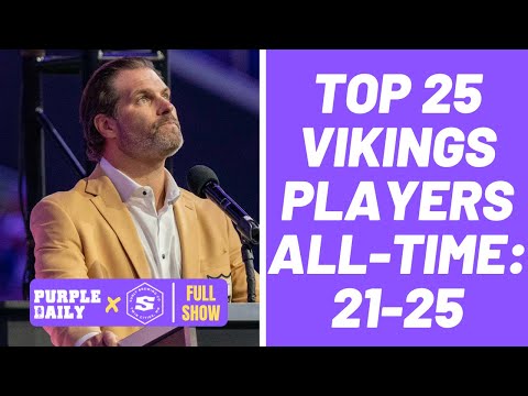 Judd's top 25 Minnesota Vikings players all-time countdown: 21-25