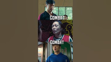 Karate Kid Universe vs Squid Game vs Weak Hero Class 1/2 Elimination Wheel Part 15 #short