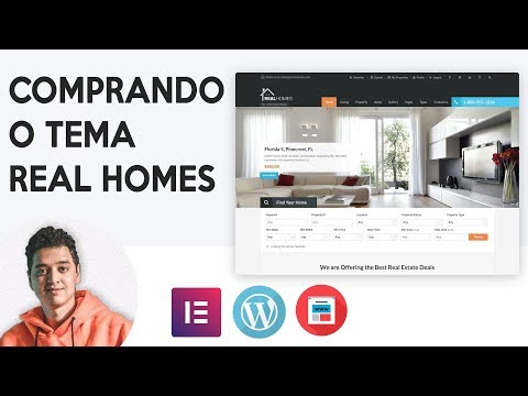 Comprando o Tema P/ Imobiliárias REAL HOMES