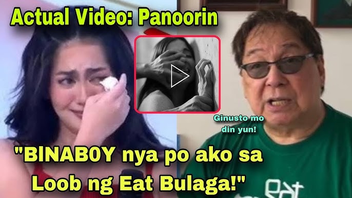 Atasha Muhlach GlNAHASA Umano ni Joey de Leon sa Loob ng Eat Bulaga! Actual Video Panoorin - YouTube