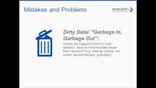 Common Problems with Multivariate Analytics | Evariant