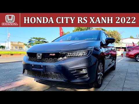 Honda City Màu - Honda City RS Xanh 2022 | Giá xe Honda City RS 2022 | Bán trả góp City RS 2022 | Honda Ôtô Vũng Tàu