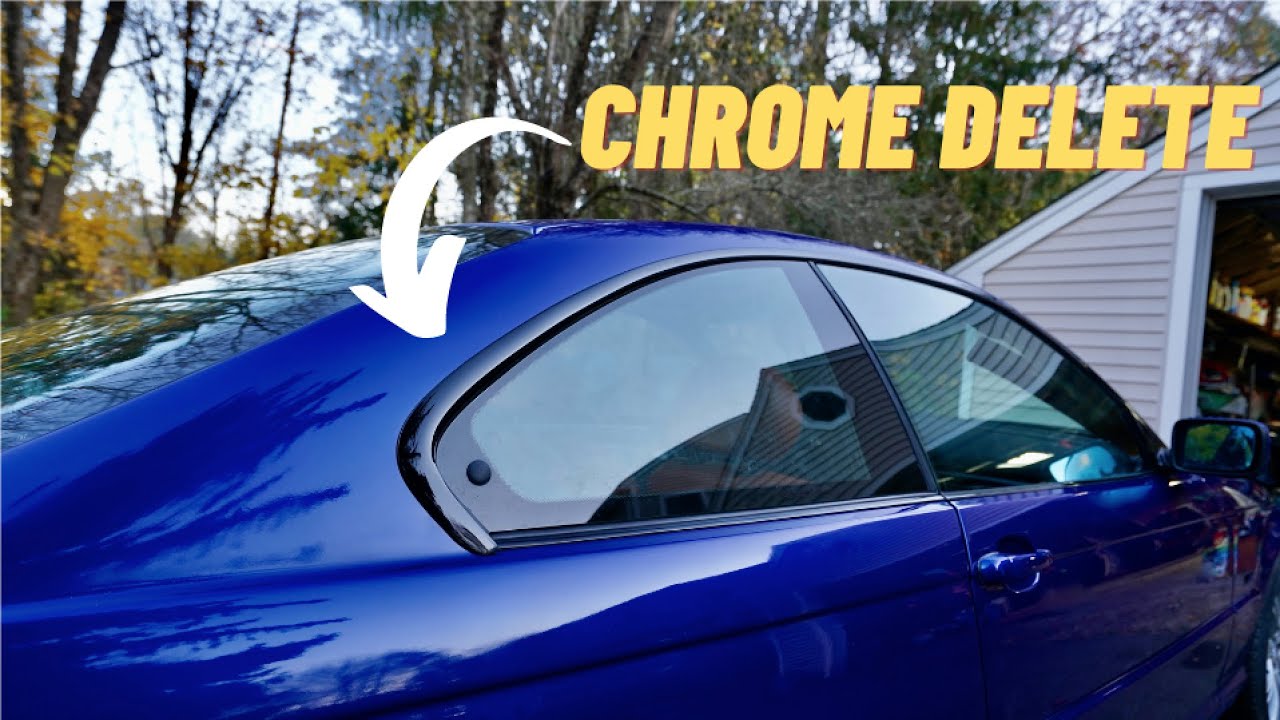 BMW gets RARE Shadow Gloss Trim!! Complete Chrome - YouTube