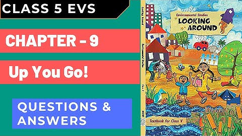 Class 5 EVS | Ch 9 - Up You Go! | Questions Answers | Looking Around