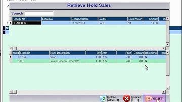 Smart POS Retrieve Sale Tutorial