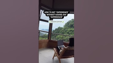 get a ux design job with NO EXPERIENCE #productdesigner #uxdesign #career