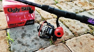 ugly stik ugly tuff spinning reel unboxing and first impressions