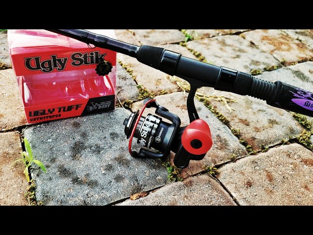 ugly stik ugly tuff spinning reel unboxing and first impressions 