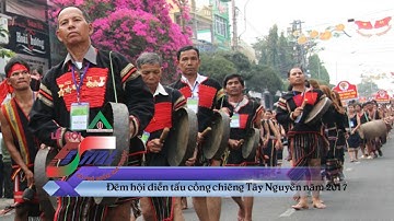 Đắk Lắk: Đặc sắc đêm hội diễn tấu Cồng chiêng Tây Nguyên | Lễ hội cà phê Việt