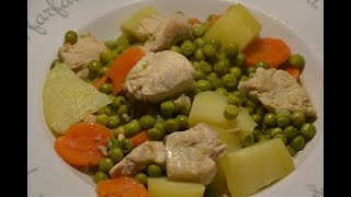 Poulet petits pois carottes pdt au cookeo Poulet petits pois carottes pdt au cookeo