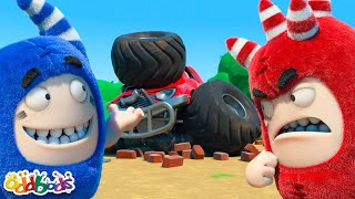 Did You Break My Monster Truck?! | 1 Hour of Oddbods Full Episodes