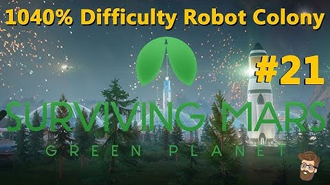 Rare Outpost (1040% Difficulty Robot Colony Episode 21) - Surviving Mars Gameplay