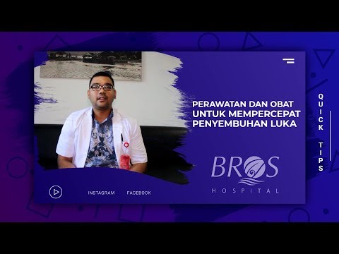 Video: Apakah ubat untuk menyembuhkan luka dengan lebih cepat?