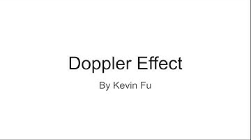 Doppler Effect Level 3 Wave Systems