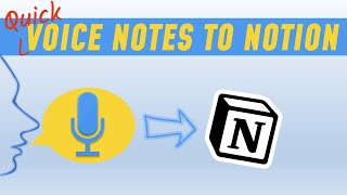 How to get Voice Notes into Notion quick and easy screenshot 4