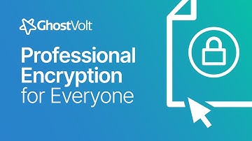 GhostVolt Solo. Professional Encryption for Everyone - FREE for 30 days.