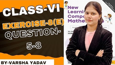 Chapter-8  || Self Practice-8AE|| New Learning Composite Mathematics Class-6 #ratio #proportion