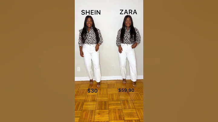 Zara vs Shein #sheingals #shein #sheinpartner #sheinhaul