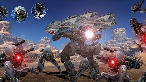 War robots test server the ultimate setup Crisis kills invader robots