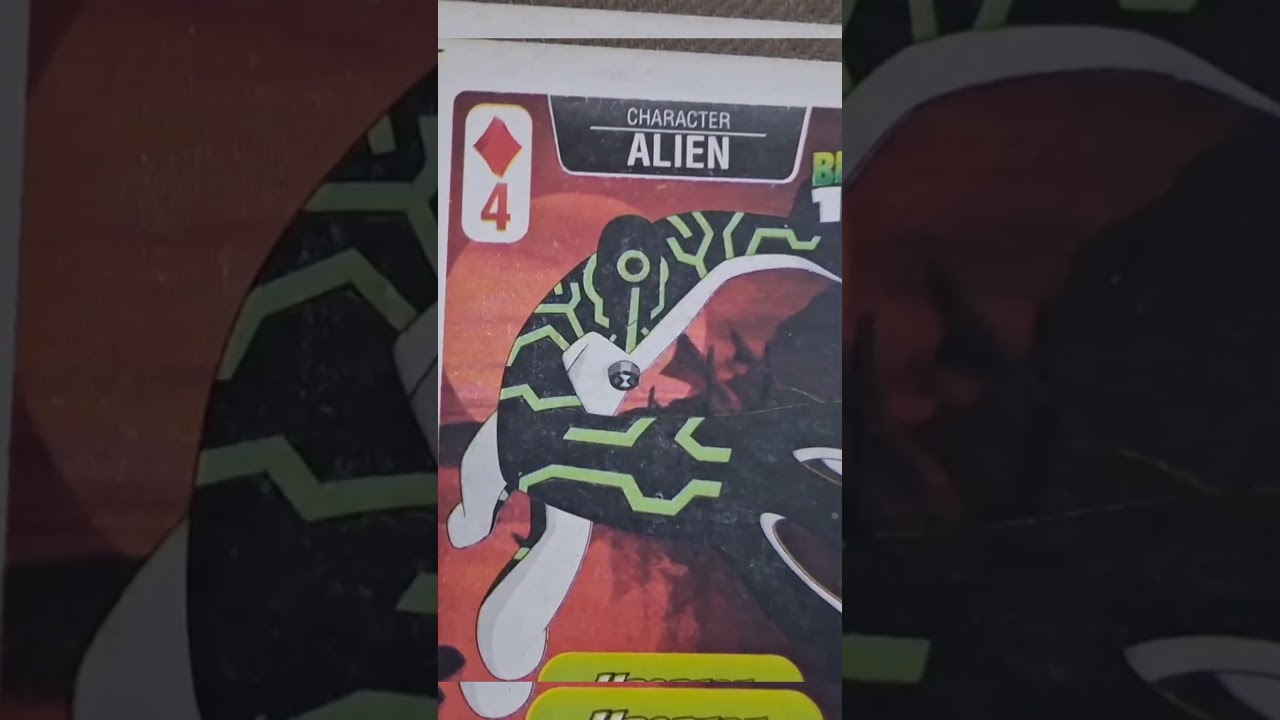 Ben 10 classic cards collection 