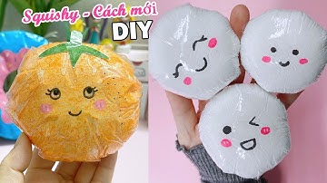 2 DIY cute Squishy/ Làm Squishy siêu mềm và chậm tăng/ Liam Channel