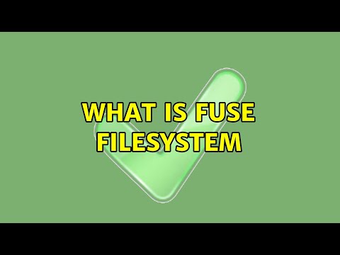 What is fuse Filesystem