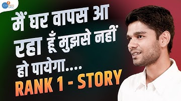 पूरी तरह से टूट चूका था, उम्मीद नहीं थी  | Sudhir Kumar | Josh Talks UPSC