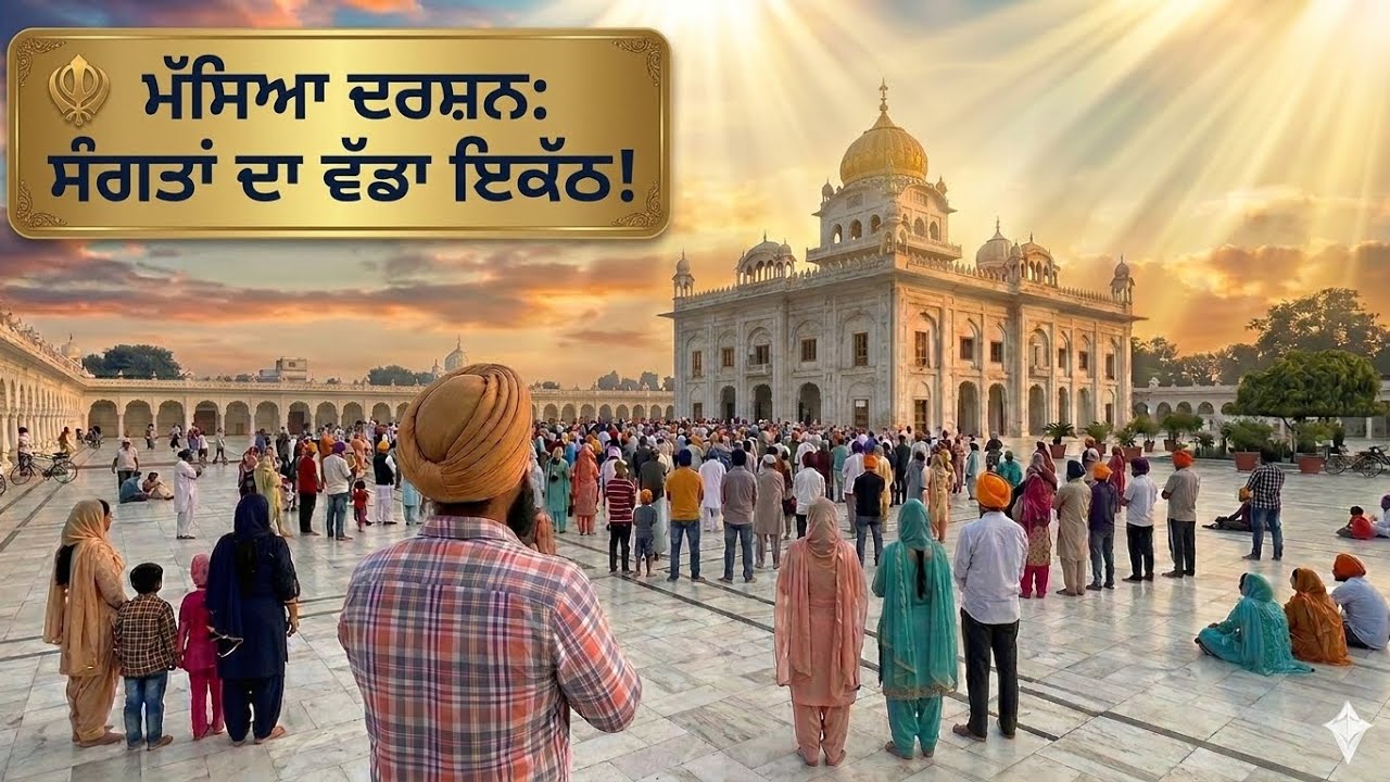ਮੱਸਿਆ ਦੇ ਪਵਿੱਤਰ ਦਿਹਾੜੇ 'ਤੇ ਸੰਗਤਾਂ ਦਾ ਵੱਡਾ ਇਕੱਠ ਦਰਸ਼ਨ ਕਰੋ ਜੀ…Gurdwara Laverisar Sahib 🙏🏻