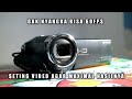 Fitur Sony cx405 | Setting 60Fps Youtuber Pemula Wajib Coba Camera ini #128